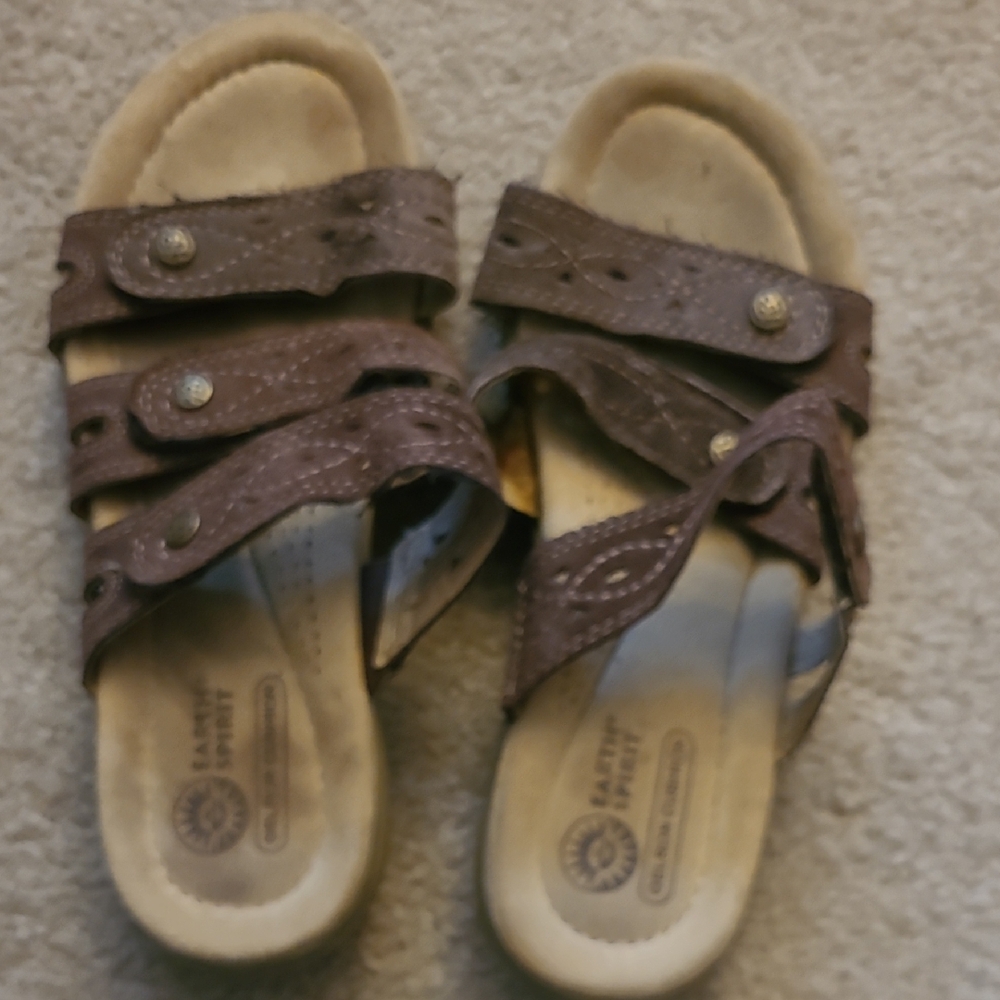 Brown Strappy Sandals